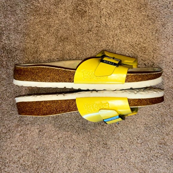 Birkenstock Birki's Catalina Yellow slide 9 40 - Picture 3 of 5